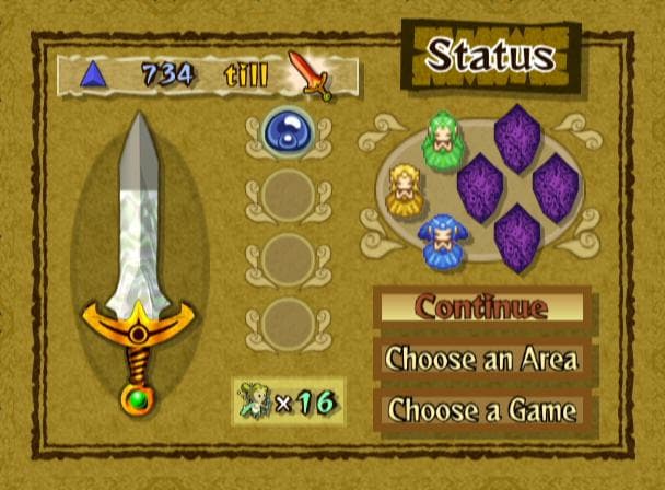 Game - The Legend of Zelda: Four Swords Adventures