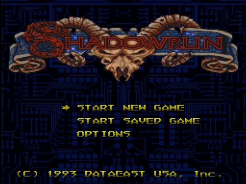 Game - Shadowrun (1993)