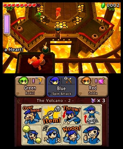 Game - The Legend of Zelda: Tri Force Heroes